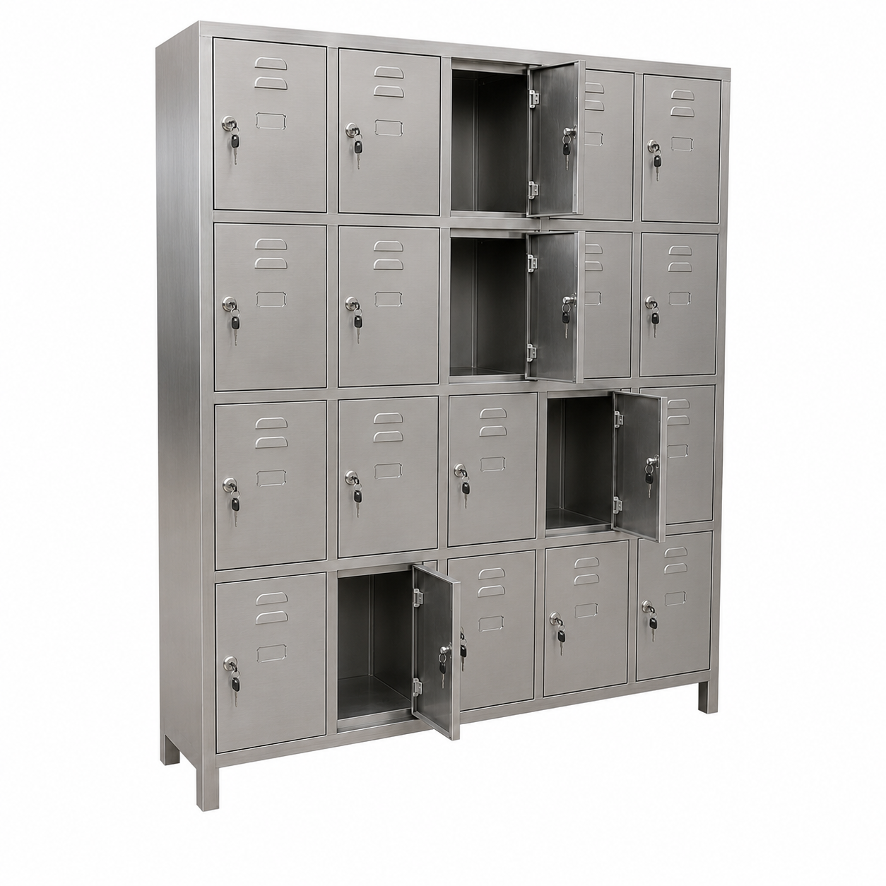 SS Multi Door Locker Cabinet