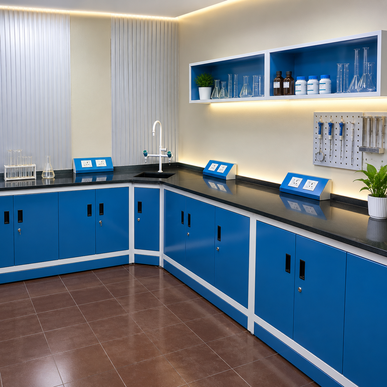 Wall Side Laboratory Table