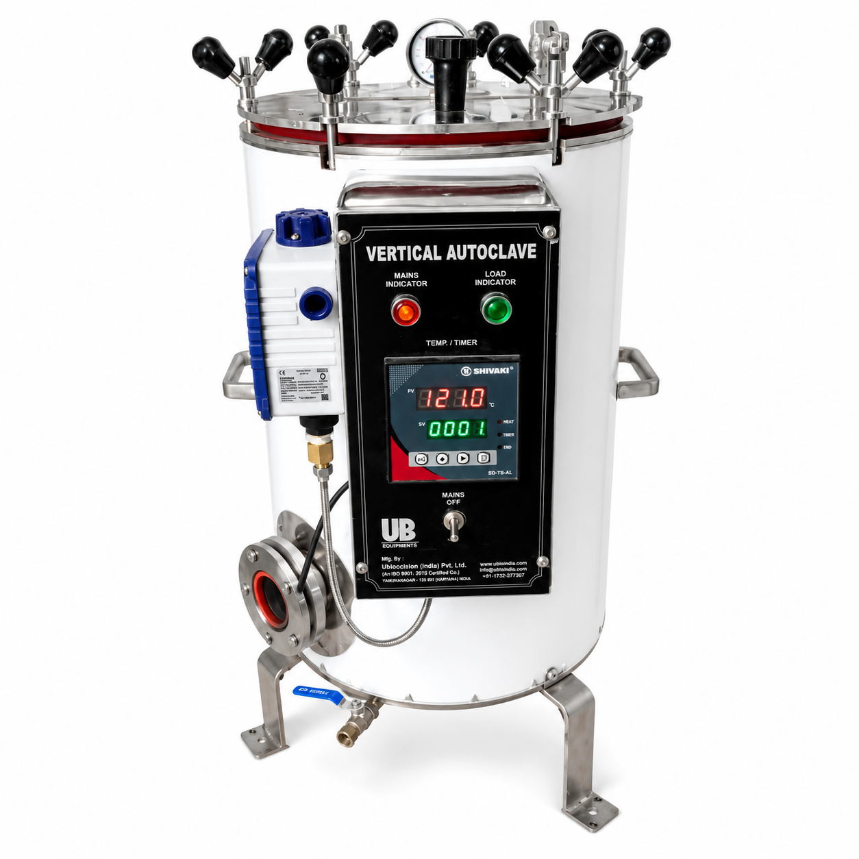 Electric Vertical Autoclave